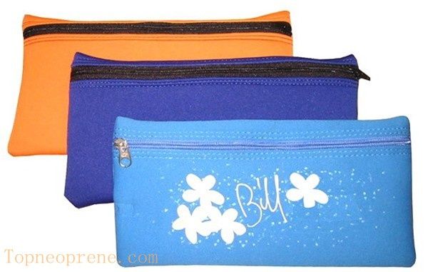 Custom neoprene pencil case pouch bag