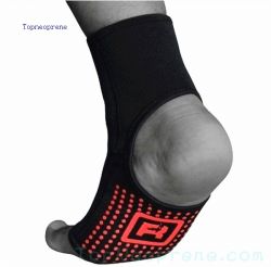 Neoprene silicon ankle support brace