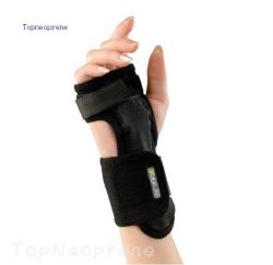 Breathable medical wrist spint support