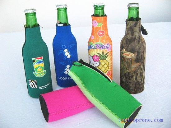 OEM neoprene beer bottle cooler sleeve