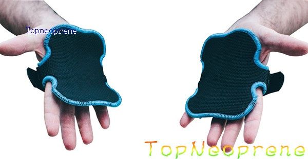 Neoprene weight lifting gym grip glove pad