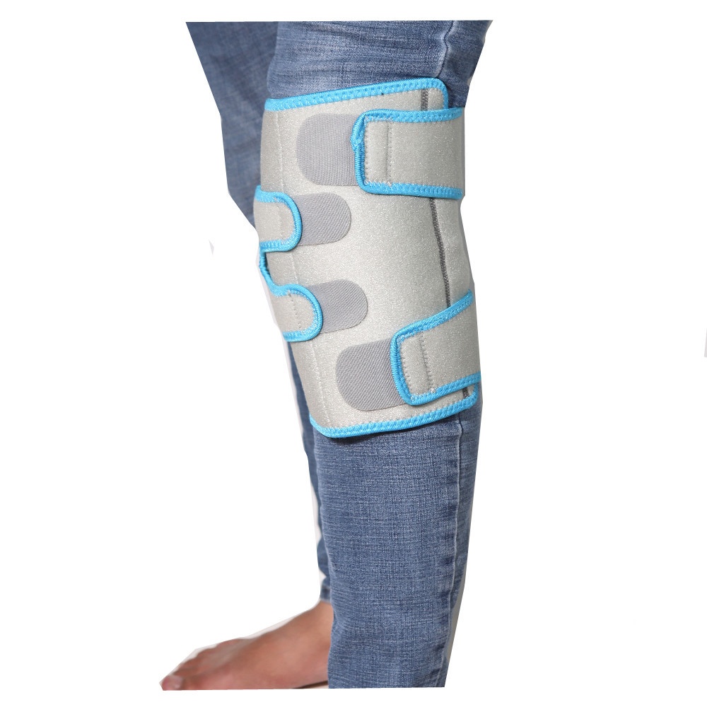 Hot & Cold Therapy Knee Support Brace - Reusable Compression Sleeve for Bursitis Pain Relief