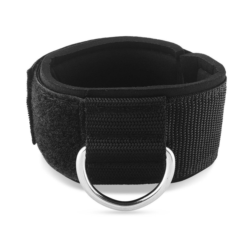 Gym Ankle Straps Double D-Ring Adjustable Neoprene Padded