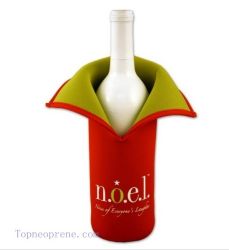 customized neoprene wine bottle sleeve koozie