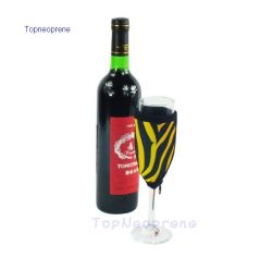 promotional neoprene wine glass sleeve
