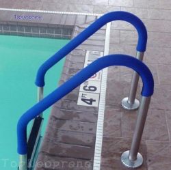 neoprene grip for swmming pool handrails