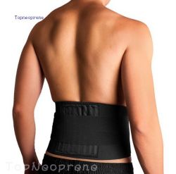 Lightweight back brace waist support