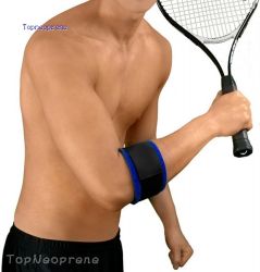 Neoprene adjustable tennis golf elbow brace strap support